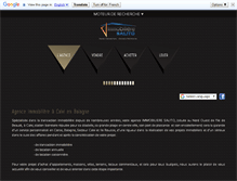 Tablet Screenshot of immobilier-salito.com